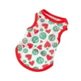 thumbnail image 1 of T Shirts for Dogs Dog Shirt Print Vest, Soft and Cool Dog T Shirt Vest Clothes, Lightweight Stretchy Pet Vest, Summer Dog Sleeveless Clothes for Medium Large Pets,L, 1 of 5