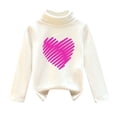 thumbnail image 1 of T-Shirts For Girls 9-10 Kids Baby Boys Girls Shirts High Collar Soft Tops T Shirt Unisex Pullover Sweatshirt Toddler Clothes For Girls 4-5 Years, 1 of 2
