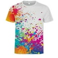 thumbnail image 1 of T-Shirts For Men Unisex 3D Fashion Printed Shirts For Adults Short Sleeve Top T Shirts Mens T Shirt, 1 of 4