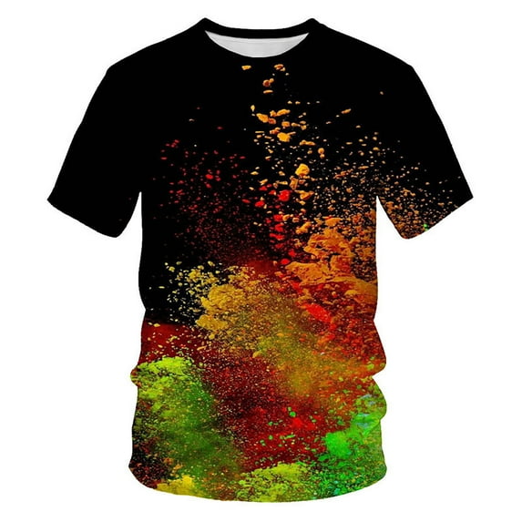 T-Shirts For Men Unisex 3D Fashion Printed Shirts For Adults Short Sleeve Top T Shirts Mens T Shirt