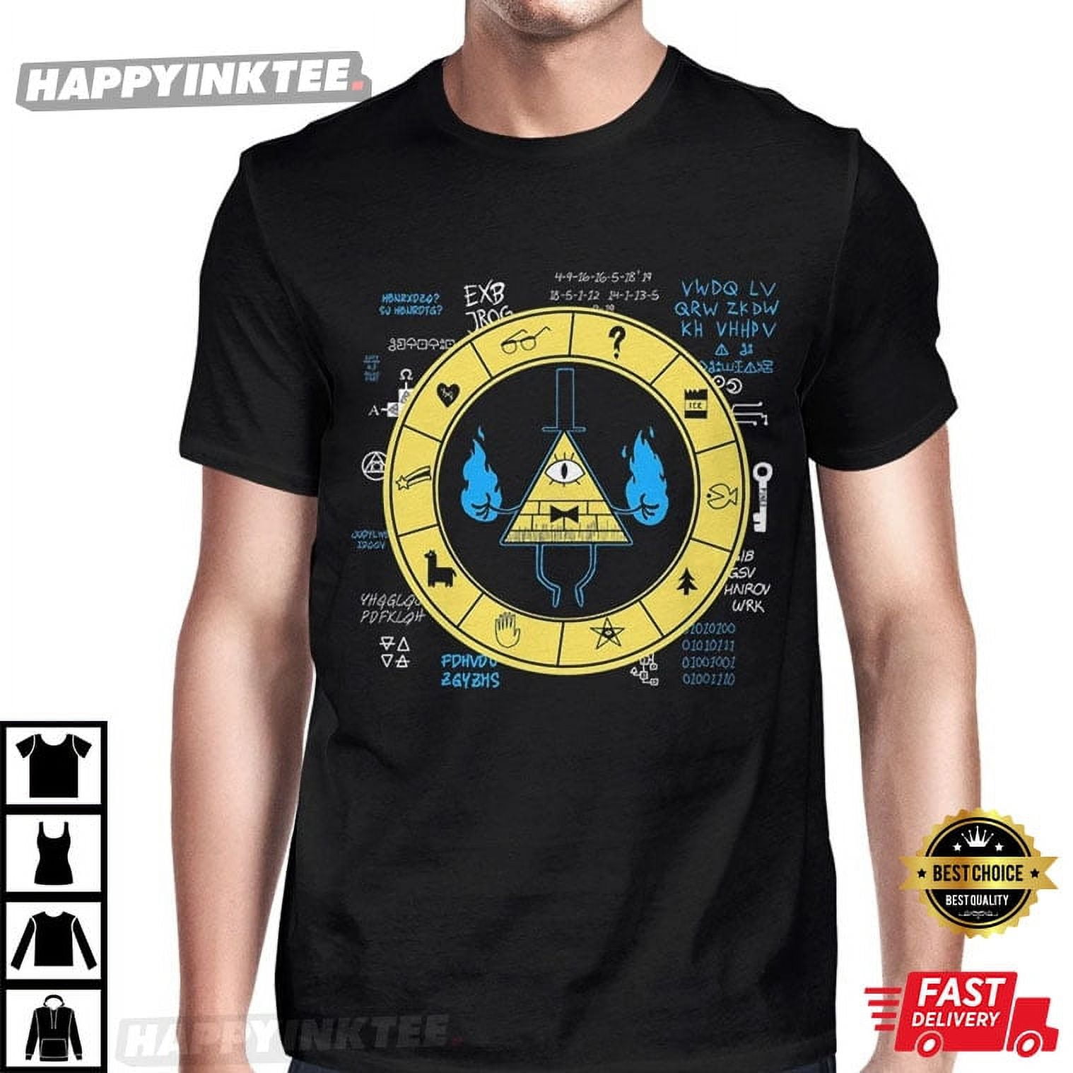 T-Shirts For Special Celebrations, Gravity Falls Bill Cipher T-Shirt ...