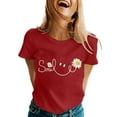 thumbnail image 1 of T Shirts For Women - Graphic Tee, Summer Short - Sleeve, Lightweight, Comfy, Sizes S - XXL, 1 of 5