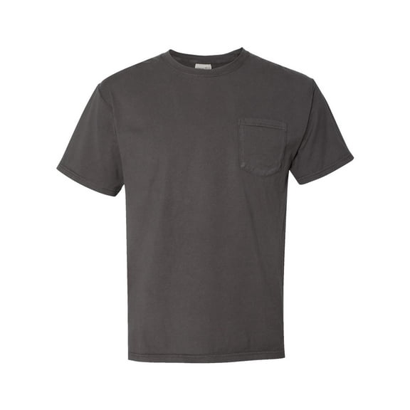 T-Shirts Garment Dyed Short Sleeve T-Shirt With a Pocket