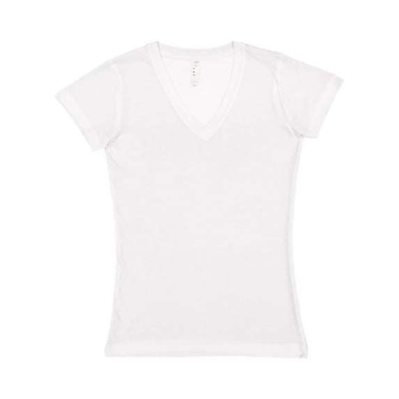T-Shirts Junior Fit V-Neck Fine Jersey Tee