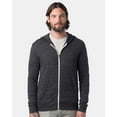 thumbnail image 1 of T-Shirts - Long Sleeve Eco-Jersey Hooded Full-Zip, 1 of 5