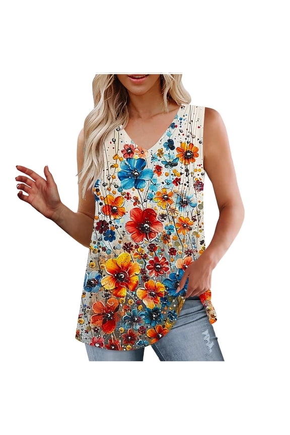 Young adult fashion T-Shirts Loose V Neck Athletic Tops Women Sleeveless Summer Tops for Women 2025 Trendy Corset My Orders Placed Orders