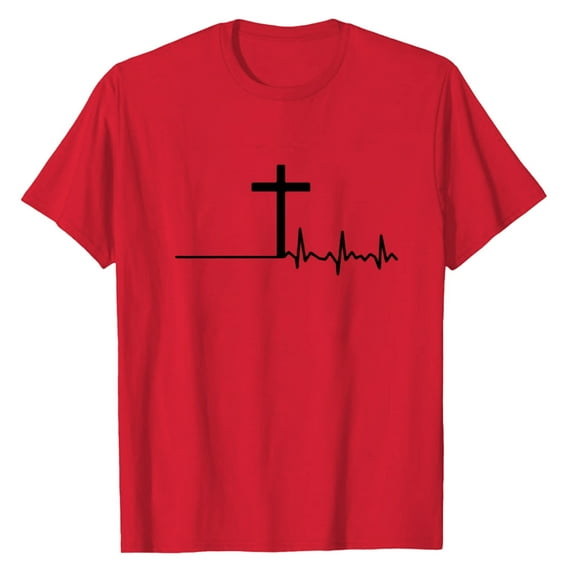 T Shirts Men Male Minimalist Solid Color Relaxed Fit T-Shirt Streetwear Essentials Shirt Men Red S