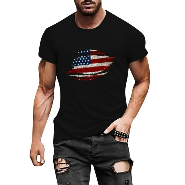 T Shirts for Men Pack Cotton Mens Plain T Shirt Mens Extra Large Shirts ...