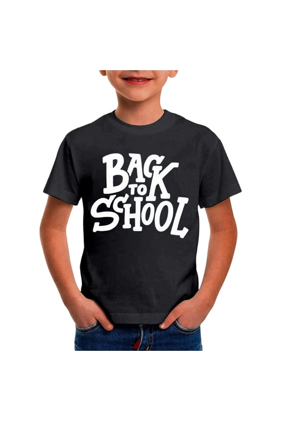 T Shirts for Boys Shirts Kindergarten Hello School I Come First Day At School Nursery Graduation Birthday Boy Shirt Clothes