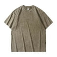 thumbnail image 1 of T Shirts for Man,Men's Oversized T-Shirts Loose Fit Vintage Washed Tee Unisex Short Sleeve Casual Shirts Tops, 1 of 6