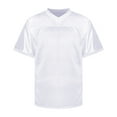 thumbnail image 1 of T Shirts for Man Simple Sports Hop Party Blank Football White Going Out Fall Tops size XL, 1 of 4
