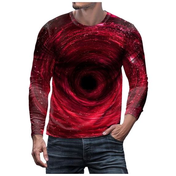 T Shirts for Men 3D Printed Galaxy Solar System Planets Nebula Shirt Funny Graphic Blouse Tee Tops Galaxy Solar System Planets Regular Fit