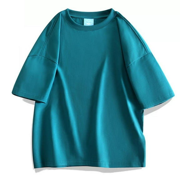 T Shirts for Men Big & Tall Short Sleeve Tshirts Shirt S-4XL Plus Size Casual Pullover Crewneck Slim Solid Going Out Loungewear Tees Tops