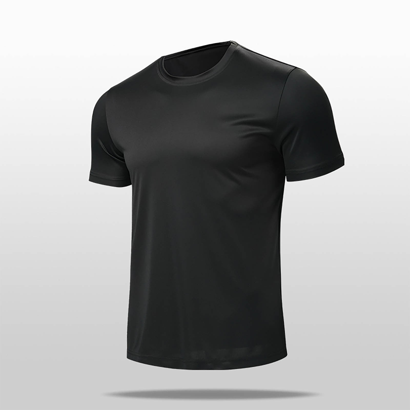 T-Shirts for Men Clearance under $5 Short Sleeved Round Neck