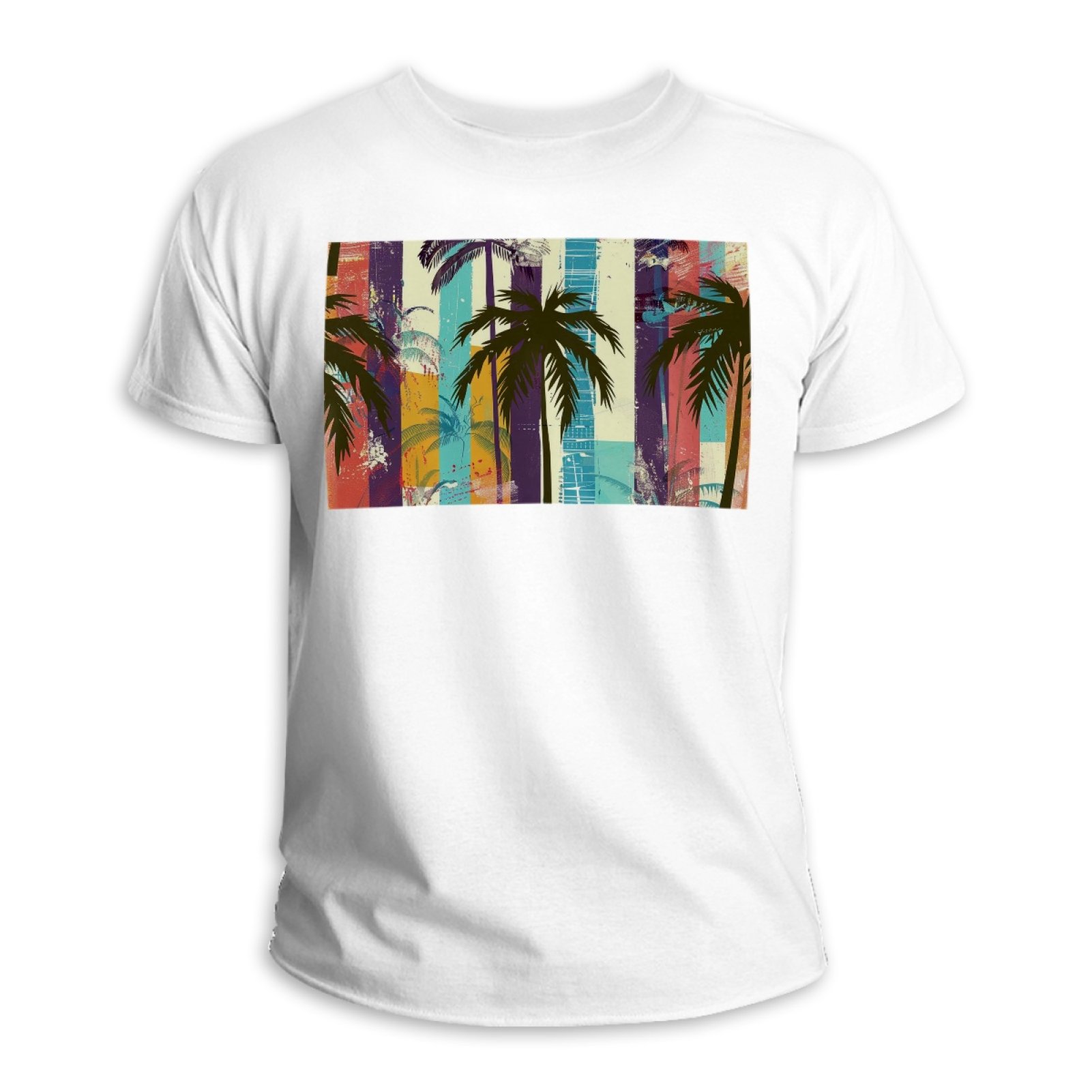 T Shirts for Men Pack,Short Sleeve Shirts for Women,Coconut Palm Tree ...