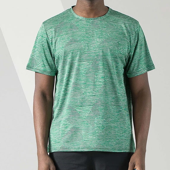 T-Shirts for Mens Pocket Undershirt Pack, Polyester Crew Neck T-Shirt, Moisture Wicking Tee