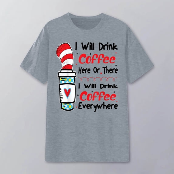 T Shirts for Women Graphic Print Summer Tees Casual Short Sleeve Crew Neck Basic Oversized Tops