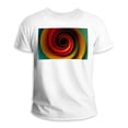 T Shirts for Women, Men's Novelty TShirts, Color Swirl