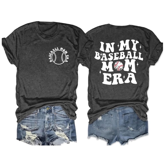 T Shirts for Women Rugby Sport Custom Print Crew Neck Short Sleeve Tops for Athletic Style Graphic Tees Women Dark Gray XXL