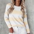 thumbnail image 1 of T Shirts for Womens Long Sleeve Shirts T Shirts Crew Neck Shirts Basic Tee Comfy Striped Printed Tops Blouse Womens Fashion Top Shirts, 1 of 5