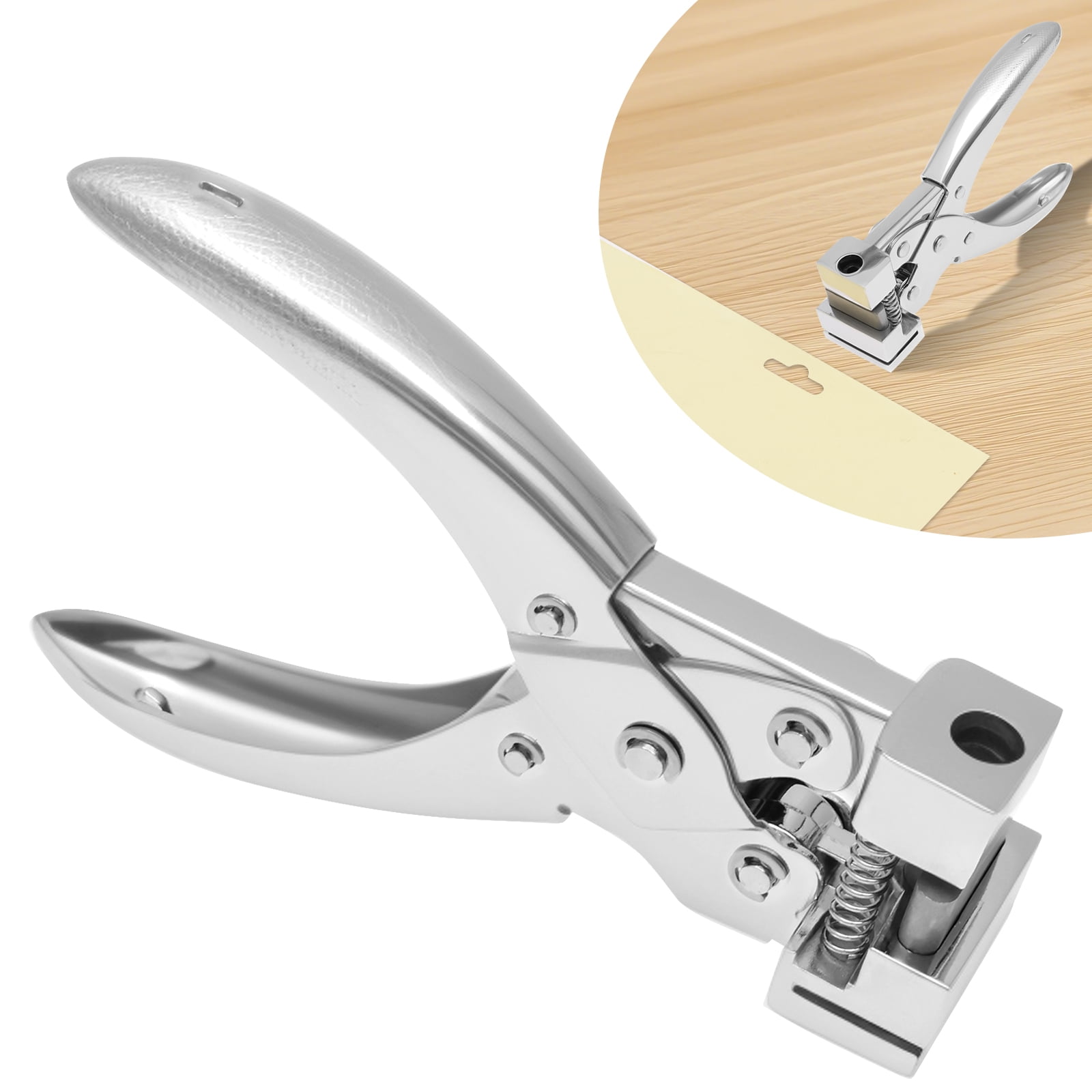 T Slot Hole Punch Precise Badge Hole Punch with Spring Assisted ...