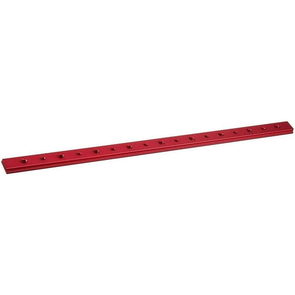T-Slot Miter Track JigAluminum Alloy T Tracks Woodworking, Miter Bar Slider Table Saw Gauge Rod Fixture Slot Router ToolRed,450MM