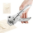 thumbnail image 1 of T Slot Shape Hole Punch Steel Handheld Hanger Airplane Hole Punch Butterfly T-Hook Clamp Pliers Cutter ID Punching Plastic Cardboard Badge Label for DIY Handmade Crafts Utensils (T Hole Punch), 1 of 11