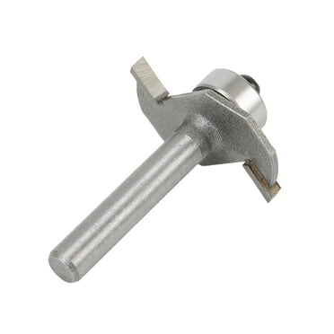 Uxcell Router Bit 1/4 Shank 3/4 Cutting Dia. Core Box 2 Flutes Carbide Tip For Carpentry