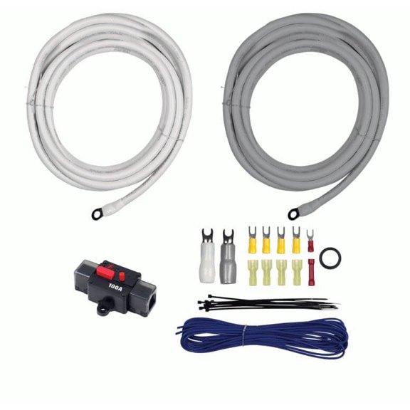 T-SPEC V10-2041 20' 4 AWG Kit w/Circuit Breaker - Marine/Powerpsorts