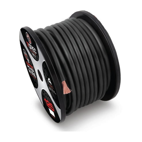 Wire Matte T-Spec V10GW-4100 4 AWG 100FT MATTE BLACK OFC POWER WIRE - v10 SERIES ...