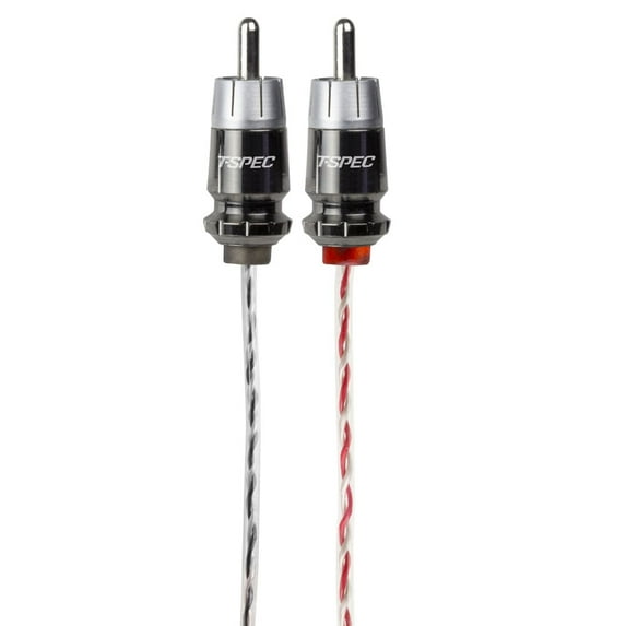 T-Spec V12R6 v12 Series 6' 2-Channel Audio RCA Cable High Quality Braided Jacket