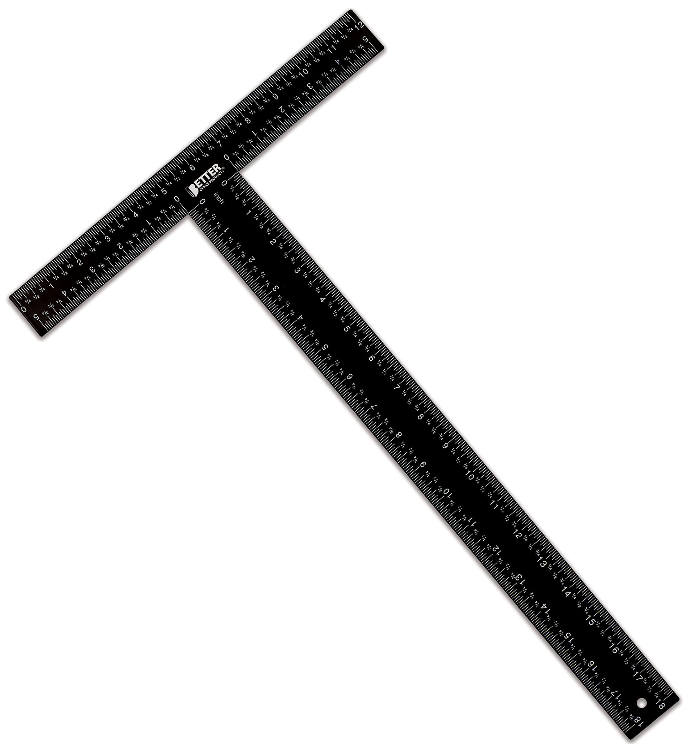 APEX Plastic Metric Double Side T Square Ruler (45cm,18 inch / 60 cm,24 inch)