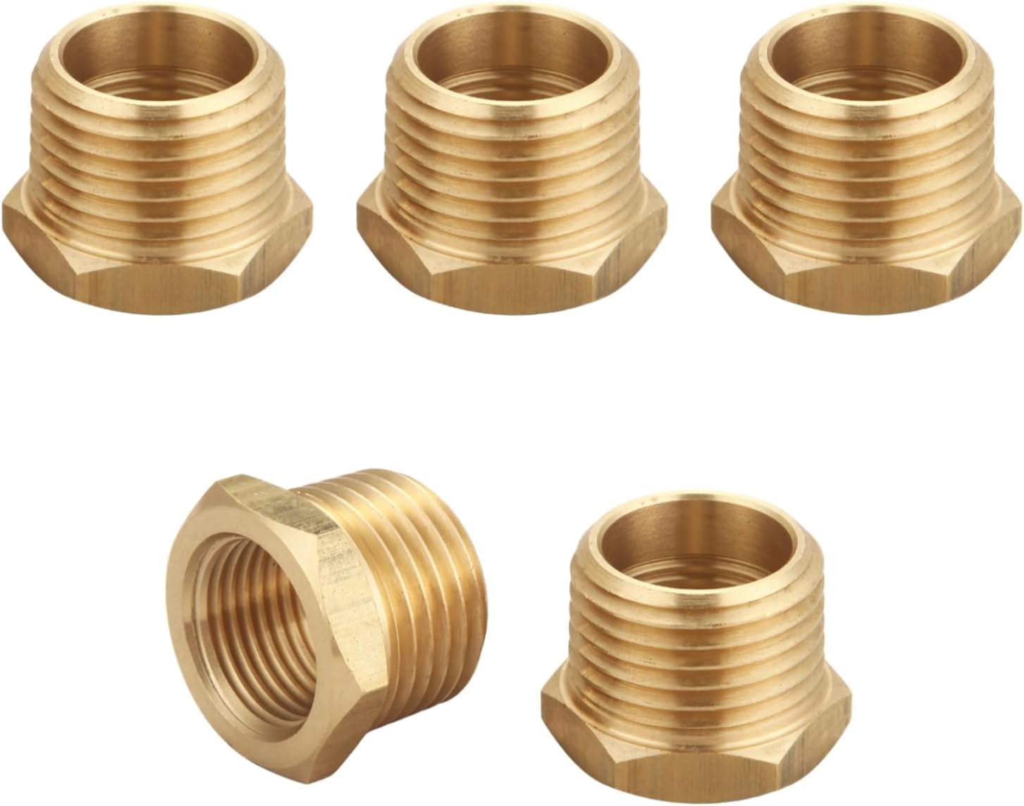 Jpeg Reducer T TANYA HARDWARE 1/2 Inch NPT Male x 3/8 Inch NPT Female Brass Pipe ...