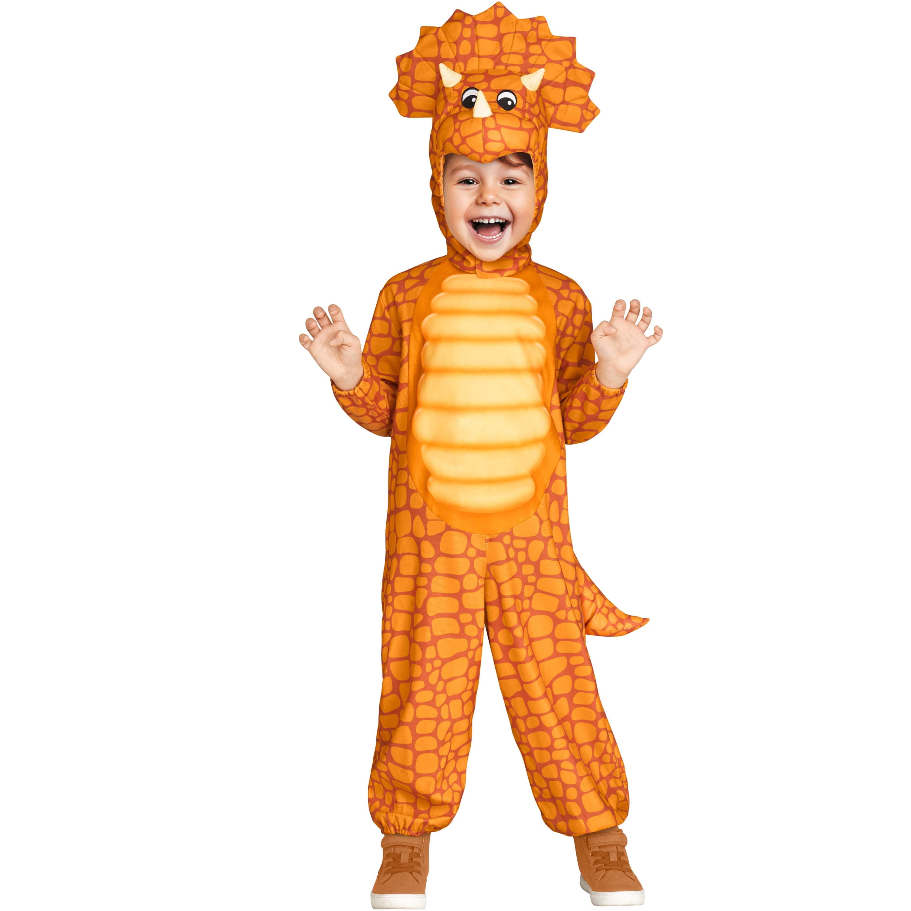 Triceratops Halloween Costume for Toddler Boys, Size 2T, by Way to Celebrate