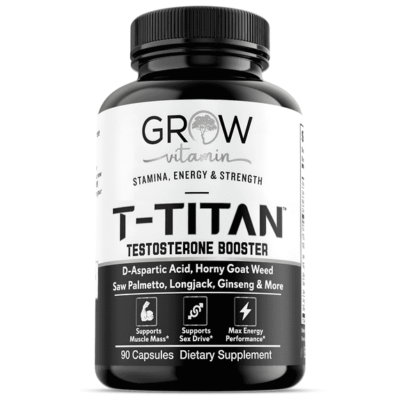 T-Titan Testosterone Booster Supplements 90 Capsules
