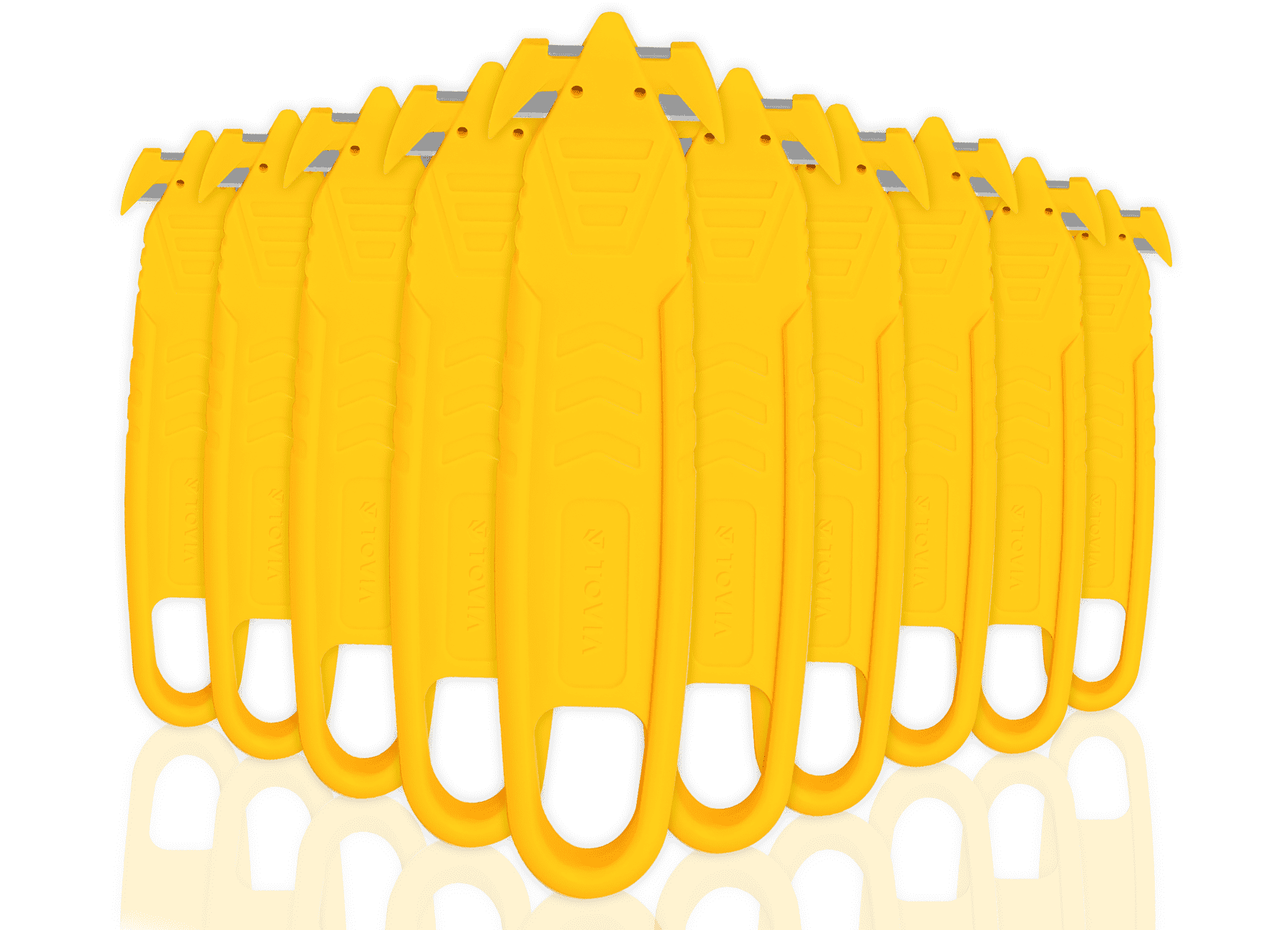 T TOVIA Film Slitter Safety Box Cutter, Package Opener Utility Cutter