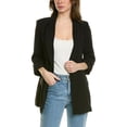 thumbnail image 1 of T Tahari womens  3/4-Sleeve Jacket, M, Black, 1 of 3