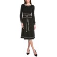 thumbnail image 1 of T Tahari womens  A-Line Sweaterdress, xs, Black, 1 of 3
