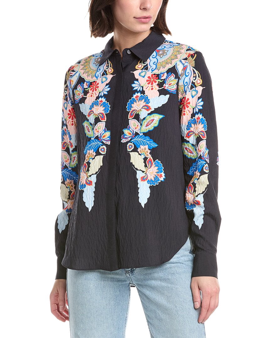 T Tahari Button Down Blouse Women’s