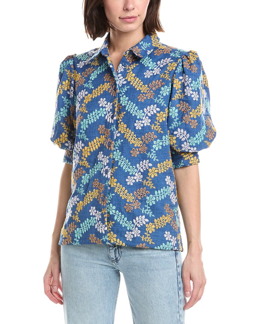 T Tahari Button Down Blouse Women’s