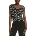 thumbnail image 1 of T Tahari womens  Cowl Neck Top, xs, Black, 1 of 4