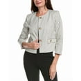 thumbnail image 1 of T Tahari womens  Cropped Jacket, 8, White, 1 of 3