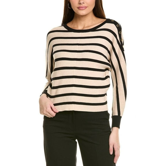 T Tahari womens  Dolman Sweater, xs, Black