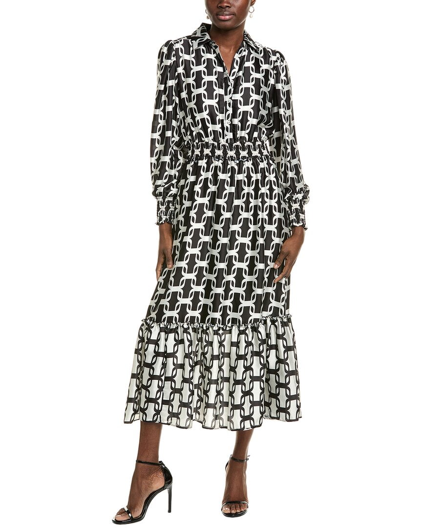 T Tahari womens Maxi Dress, s, Black