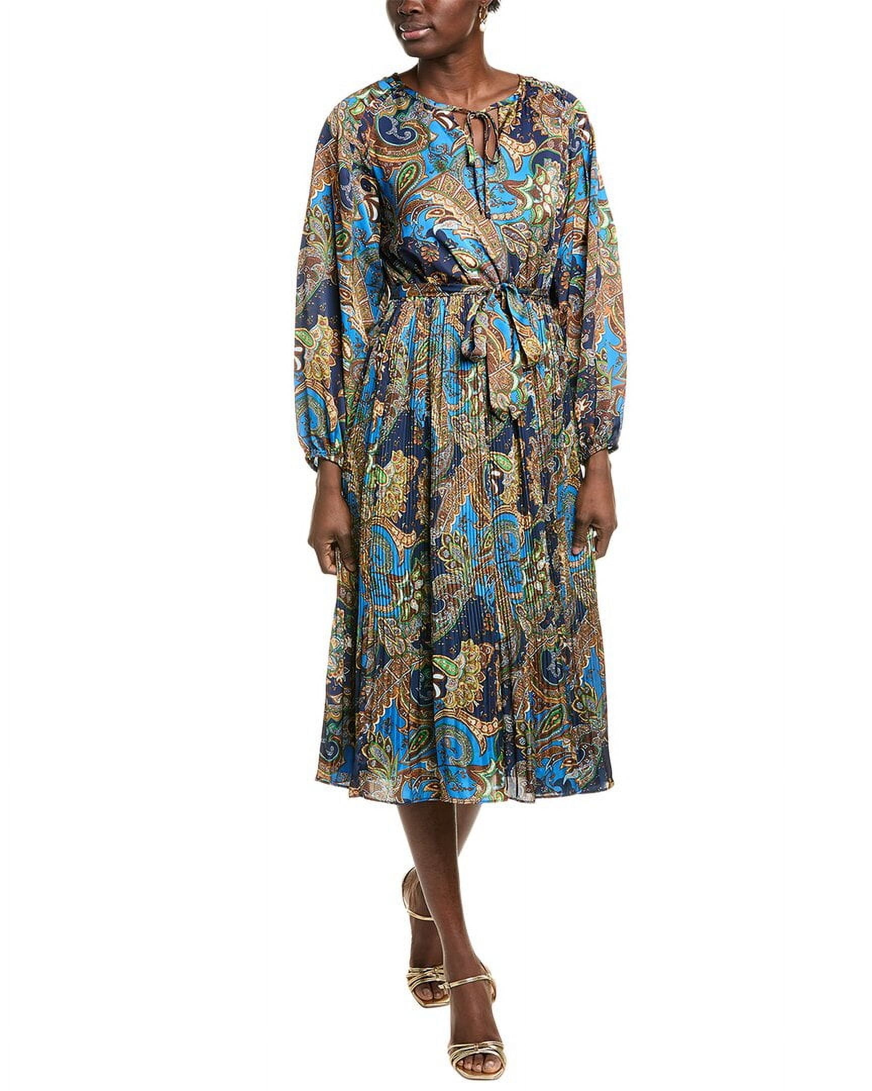 tahari embroidered fit and flare dress Tahari ASL | Embroidered Hi-Low Dress | Taupe Silver