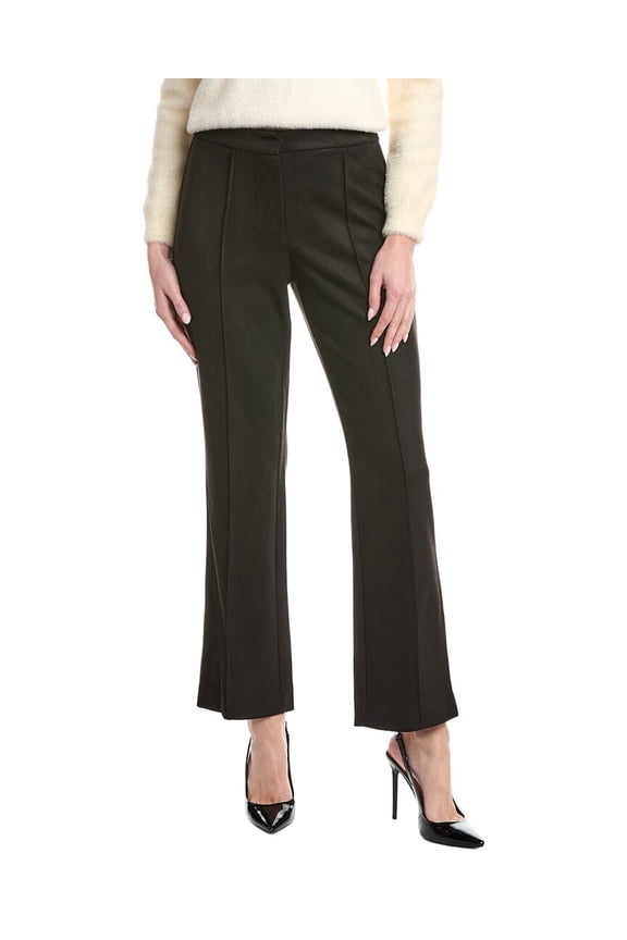 womens Straight Leg Pant, 6, Black