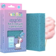 T.Taio Esponjabon Soap Sponge   2-in-1 Body Wash with Fun Scent   Friendly Bath Set   Sweet Cotton Candy Aroma Gentle Skincare Gift for All Skin Types
