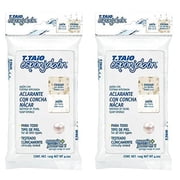 T.Taio Esponjabon 2-in-1 Sponge Soap with Mother of Pearl – Brightening – 2 Pack – 4.2 oz Each