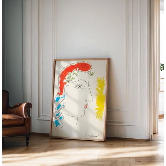 TãªTe De Marianne By Pablo Picasso Poster Gift For Friends Picasso Wall Art Print Famous Artist Print Gift Idea