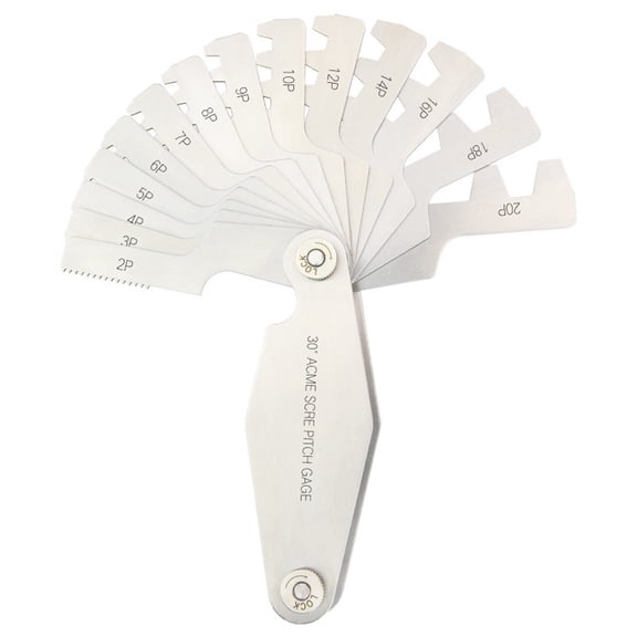 T Thread Gauge ACME TR30 Optional Screw Pitch Measuring Tool Screw Thread Gauge
